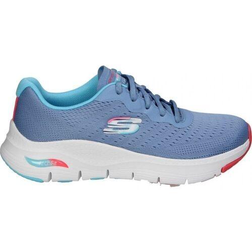 SKECHERS MUJER ARCH FIT INFINITY COOL 149722BLMT  AZUL 1