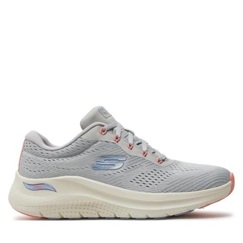 SKECHERS MUJER ARCH FIT  2.0 BIG LEAGUE 150051/LGMT GRIS 1